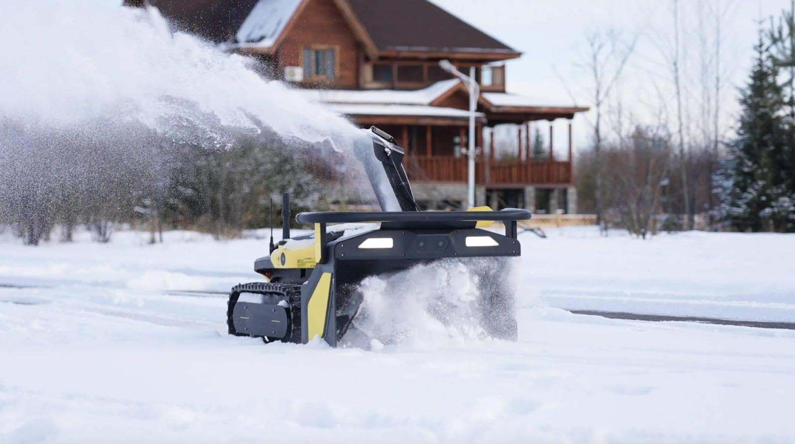 snow plow robot snow plow robot
