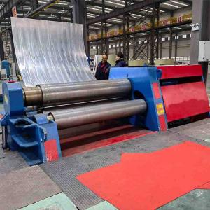 China top of CNC 4 roll plate rolling machine