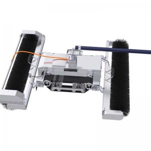 China top range of solar panel cleaning robot