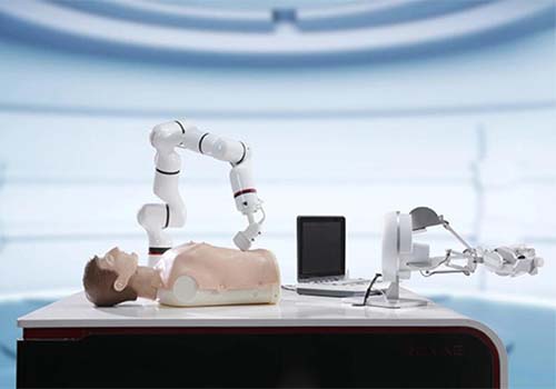 医療の人間を支援することができるインテリジェントなロボット