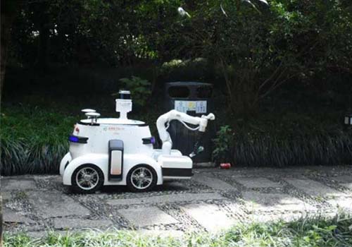 杭州でゴミを拾うロボット？彼が仕事に行ってからもうすぐ1年になります！