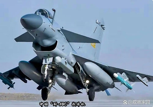 中国のJ-10C「夢龍」戦闘機は強力な火力を持つ